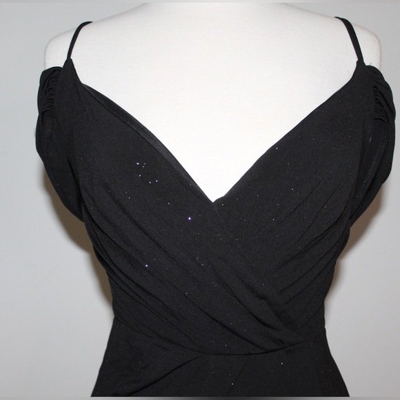 Black sparkle floor length - Picture 2 of 7